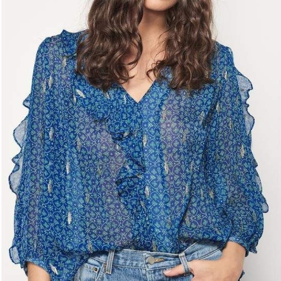 8. ba&sh Masha Top - Picture 2 of 2